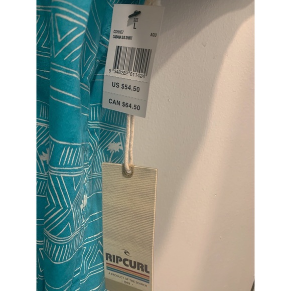 Rip Curl Men’s Button Down Shirt - Picture 2 of 2